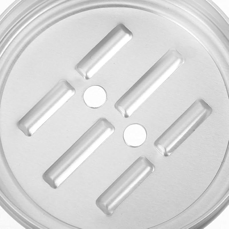 Travel Soap Container 4 Pack Small Aluminum Soap Boxes with Drainage Holes