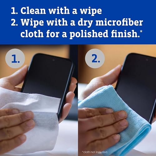 CloroxPro Clorox Screen+ Sanitizing Wipes, 75 Count for Electronics
