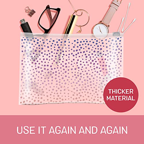 Ziploc Reusable Travel Makeup & Accessory Bag - 5 Pack