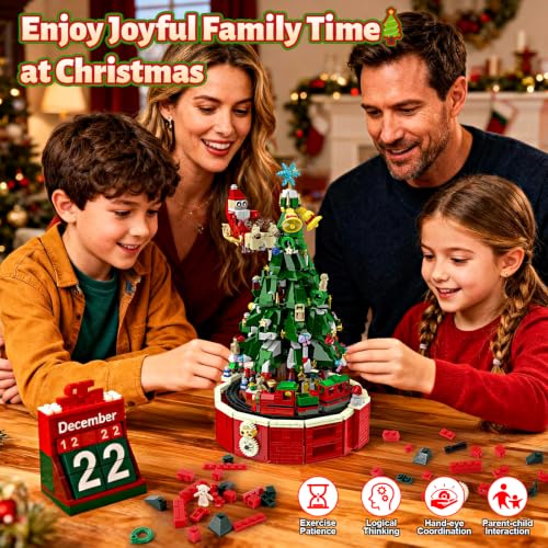 OCHIDO Rotating Christmas Tree Advent Calendar 2026 Kit