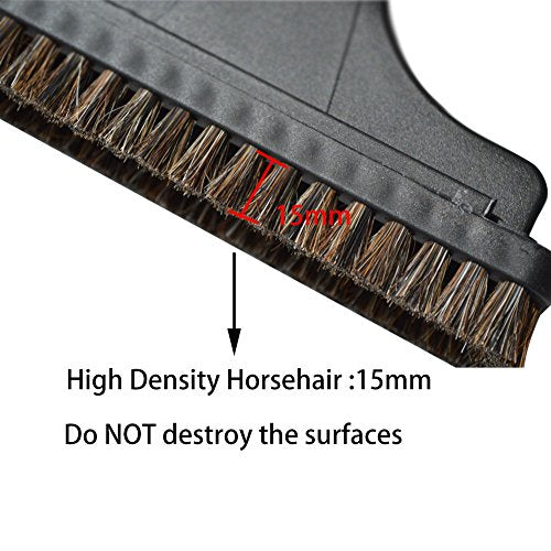 EZ SPARES 1-1/4" Horsehair Vacuum Floor Brush Attachment