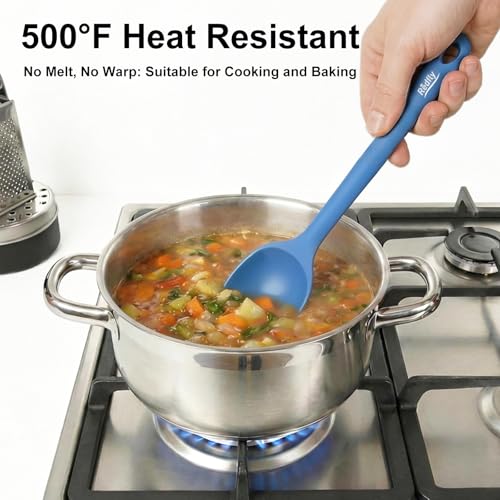 Redfly 5-Piece Heat-Resistant Silicone Spatula Set for Baking