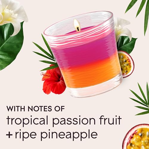 Glade 2-in-1 Scented Candle - Hawaiian Breeze & Vanilla Passion Fruit