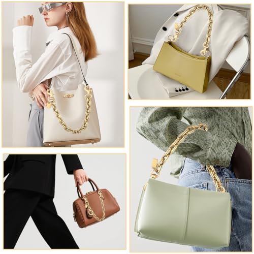 Gold Bag Chain Extender Strap - Vintage Purse Charm for Women