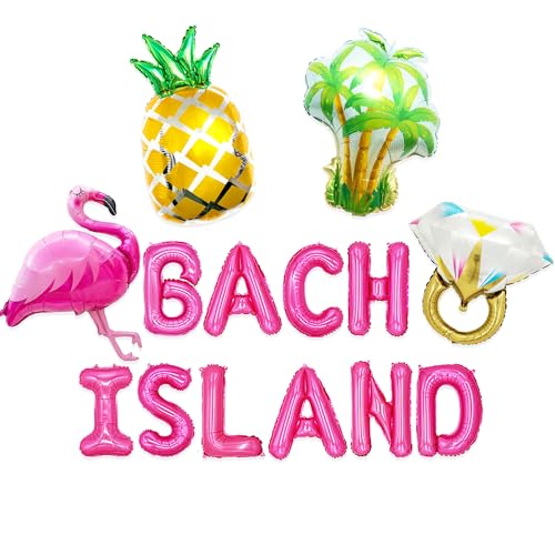 Bach Island Balloon Banner Set for Love Island Bachelorette Party