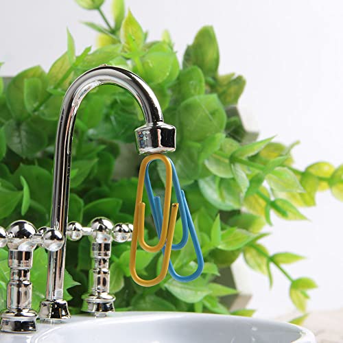 Vanki White Plastic Sink Design Paper Clip Dispenser Holder