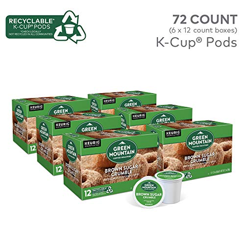Green Mountain Coffee Roasters Brown Sugar Crumble K-Cup Pods - Medium Roast, 72 Count