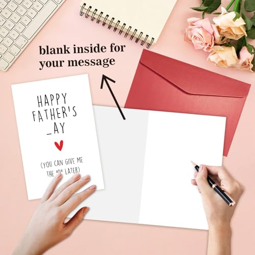 Funny Father's Day Card for Husband or Boyfriend - Rude Pun