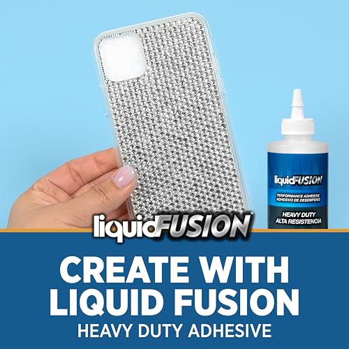 Aleene's Liquid Fusion Craft Glue - 8 oz Waterproof Adhesive