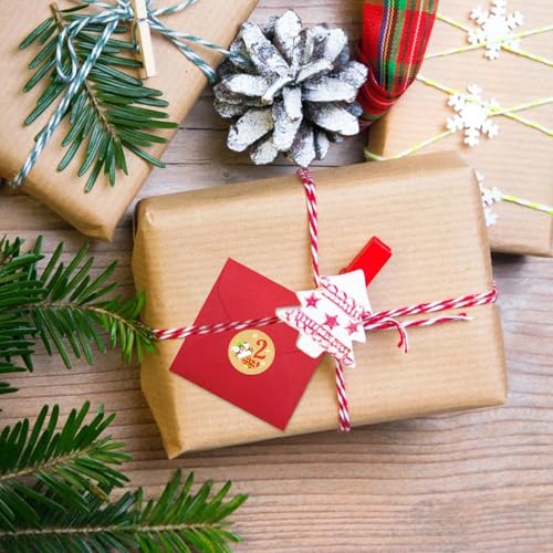 16 Cute Christmas Cards with Envelopes & Blessing Messages