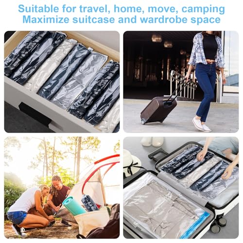 10 PCS Compression Bags Set - Space Saver for Travel & Home