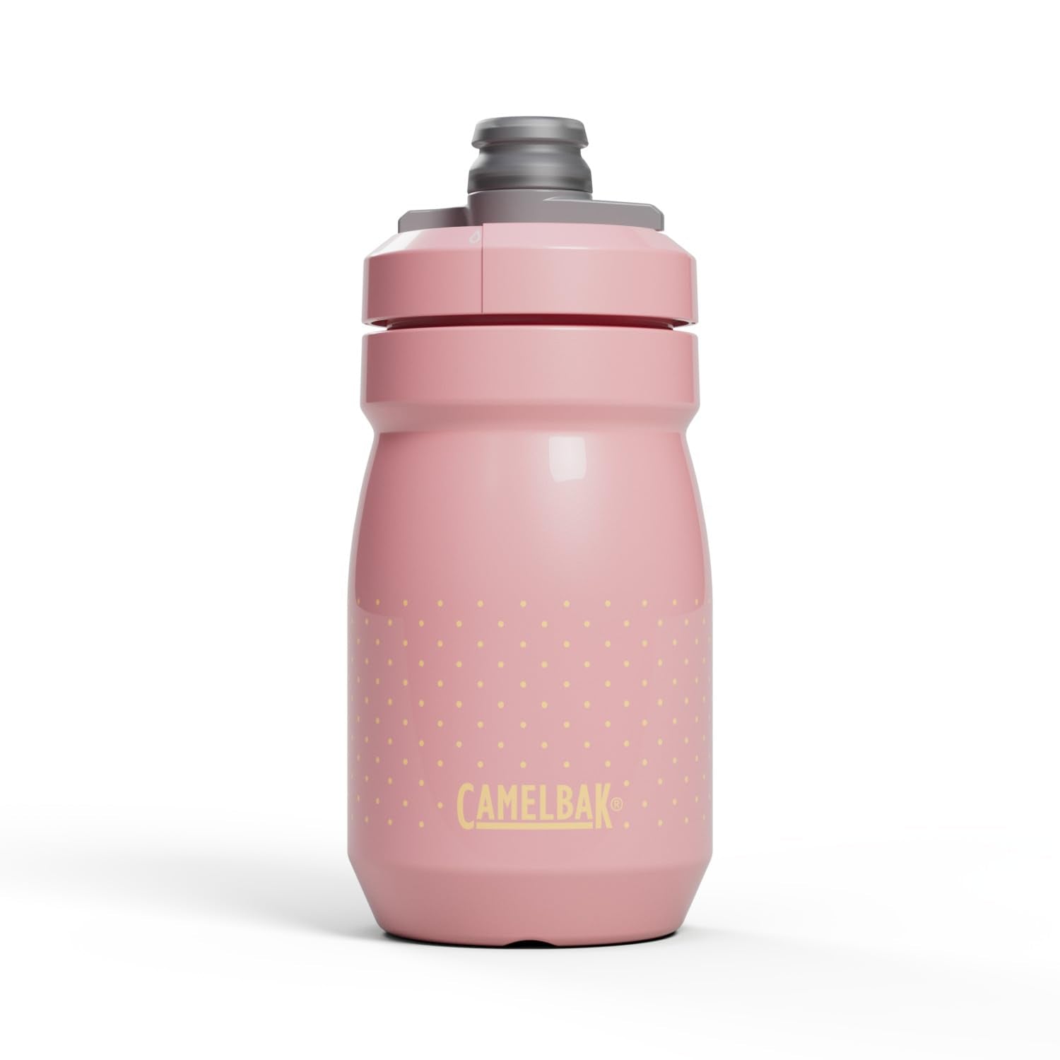 CamelBak Podium Bike Water Bottle 15oz – Lightweight Squeeze Bottle with High Flow Cap, Coral Sunset