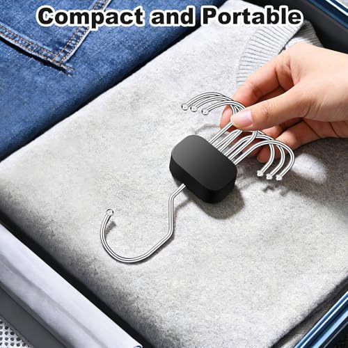 Black 3-Pack Belt Organizer for Closet Max 72 Belts, Rotatable Hanger