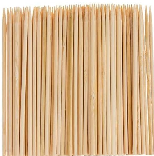 HIC Kitchen Natural Bamboo Skewers for Grilling and Appetizers, 100 Count