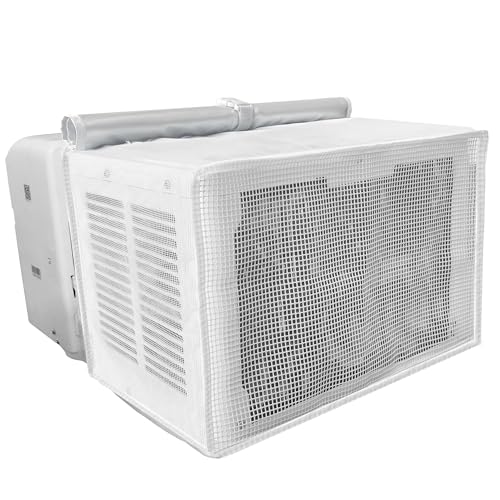 U-Shaped Window AC Cover with Upgraded White Top - 8000-12000 BTU