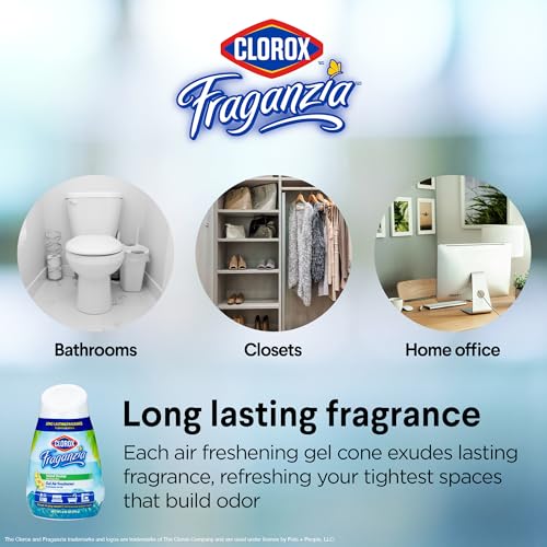 Clorox Fraganzia No-Plug Gel Air Freshener Cone - Island Orchid Scent, 6 Oz