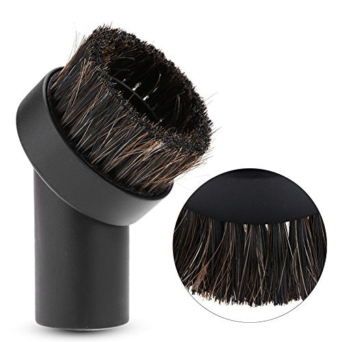 Delaman 32mm Round Dust Brush - Vacuum Cleaner Accessory for Small Spaces