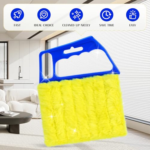 EVEPRUS Blind Cleaner Duster Tool - 2PCS Washable Microfiber for Vents & Blinds