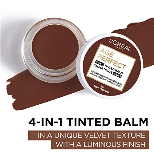 L'Oreal Paris Age Perfect 4-in-1 Tinted Face Balm Foundation Deep 20
