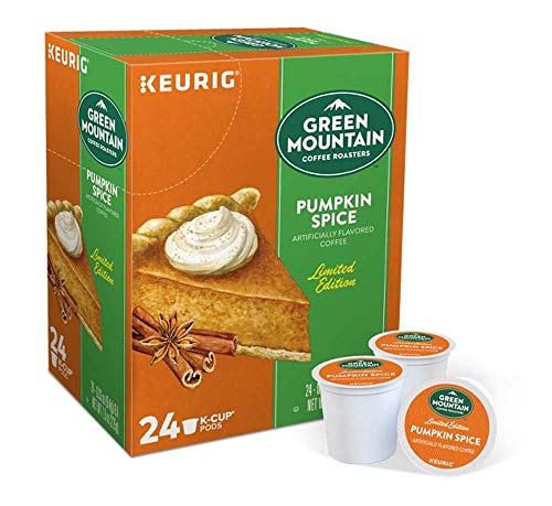 Green Mountain Pumpkin Spice K-Cup Pods - 24 Count Coffee Capsules
