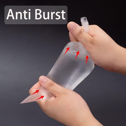 100Pcs Piping Bags Set by [Brand Name] - 12 Inch Disposable Icing Bags for Cake Decorating | Includes Reusable Bags & Frosting Tips