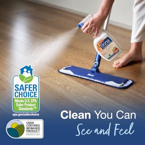 Bona Hardwood Floor Cleaner Spray, Cedar Wood Scent - 32 fl oz