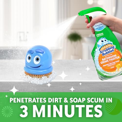 Scrubbing Bubbles Citrus Bathroom Cleaner Spray, 32oz