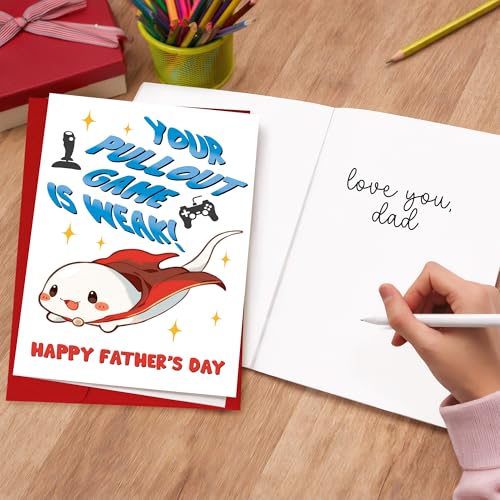 Funny Father's Day Card for Dads - Gaming Theme Gift
