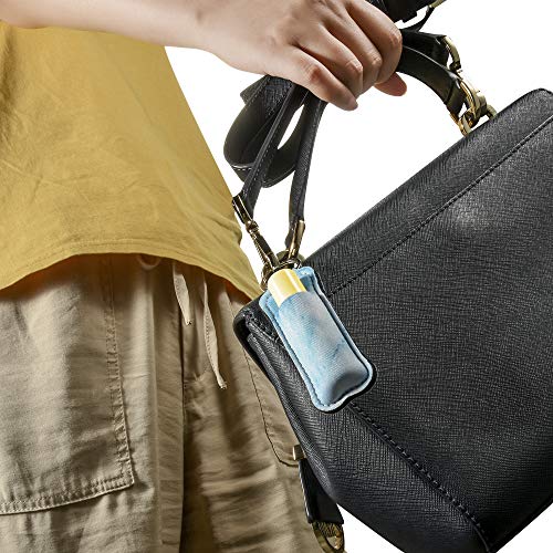 Neoprene Lipstick Holder Keychain 5-Pack Lip Balm Pouch Travel Accessories
