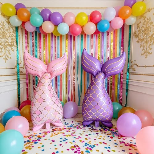 Purple Conch Mermaid Balloon - Fun Party Decoration