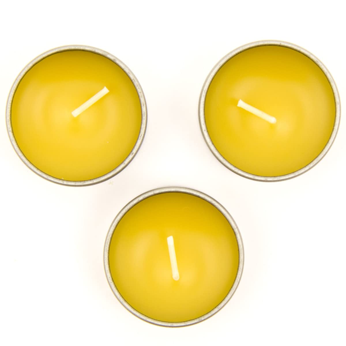 Exotac candleTIN Nano Emergency Beeswax Tealight Candle, Pack of 3