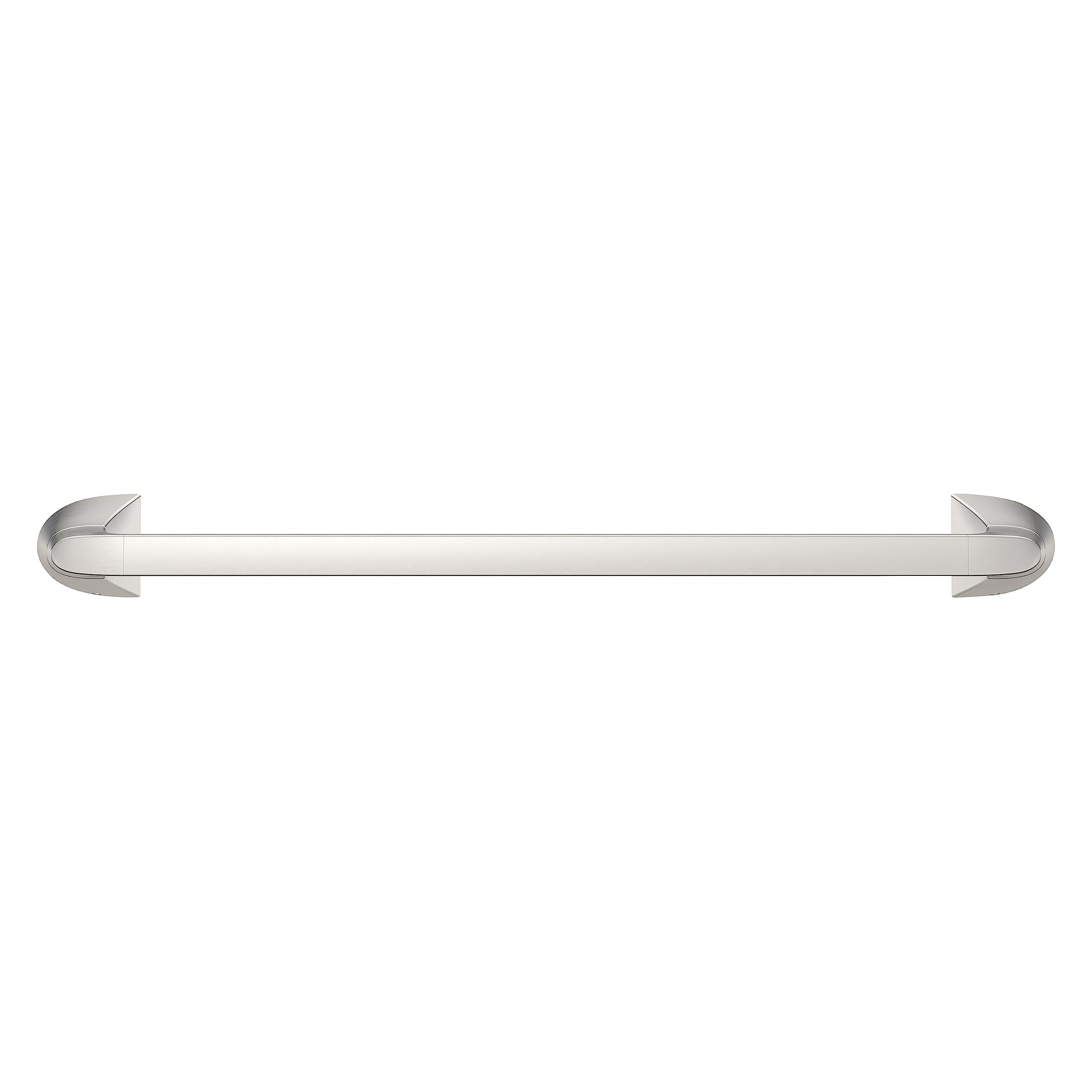 Pfister Karci Bath Towel Bar for Bathroom, 18-Inch, Wall-Mounted, Screw-In, Spot Defense Brushed Nickel Finish, BTBKA1GS