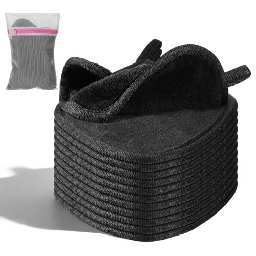 SynHHergyx Reusable Makeup Remover Cloths 12-Pack with Mesh Bag