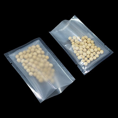 FERENLI 100 Pcs Small Vacuum Sealer Bags 2.7x3.9 Inch Food Storage Bags
