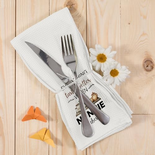 Stylish Kitchen Dish Towels - 16x24in Microfiber Utensils Decor