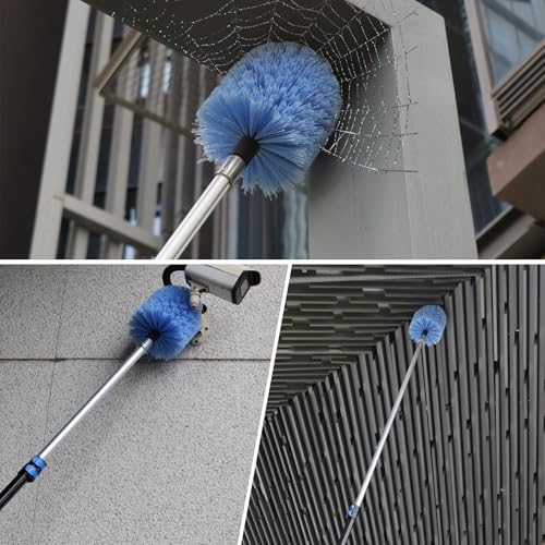 Cobweb Duster Head for Indoor & Outdoor Cleaning - 6.5" x 8.5"