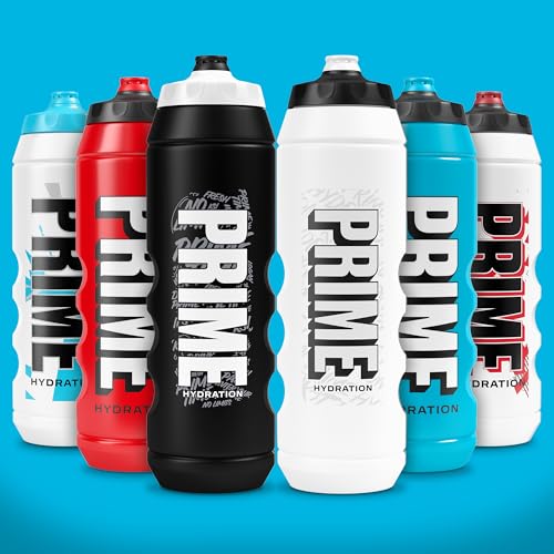 PRIME Hydration 32 oz Blue Chill Sports Water Bottle - BPA-Free, Leakproof, Easy-Grip, Dishwasher Safe