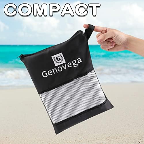 Personalized Extra-Large Microfiber Beach Towel - Quick Dry & Packable