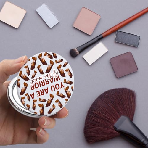 Warrior Makeup Mirror - Greek Mythology Gift by FAADBUK