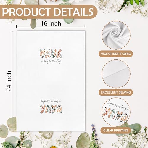 Yaya Floral Kitchen Dish Hand Tea Towel 16x24 Inch