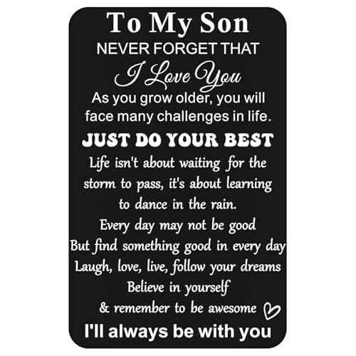 Personalized Love Wallet Card for Him - Anniversary Gift for Couples