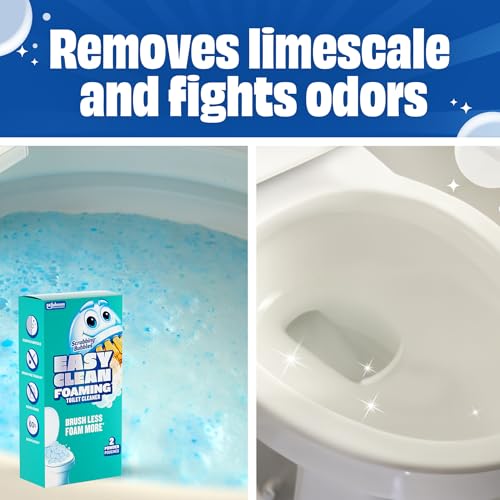 Scrubbing Bubbles Foaming Toilet Bowl Cleaner - 12 Pack Easy Clean Pouches
