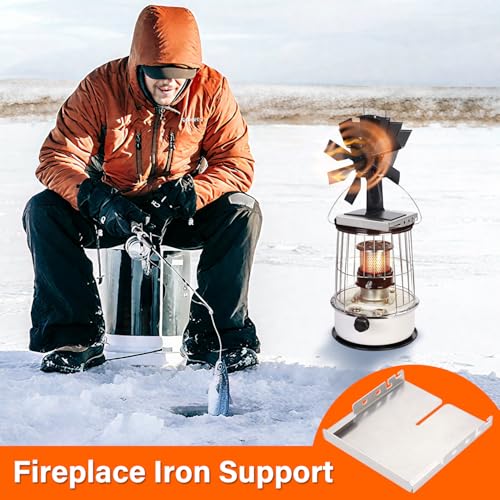COMBIUBIU Aluminum Stove Fan Mounting Bracket for Portable Heaters