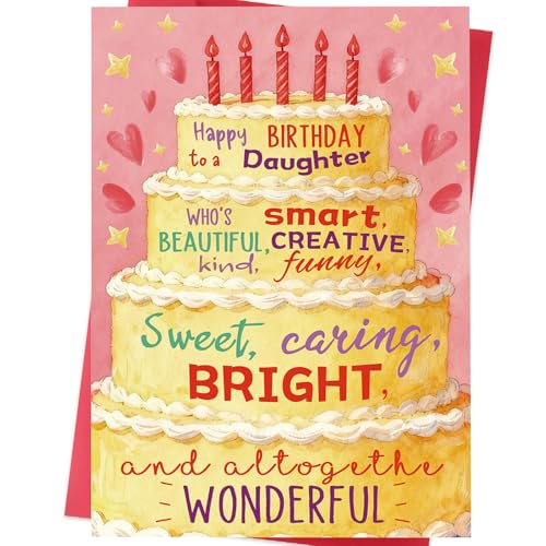 Funny Birthday Card for Daughter from Mom and Dad