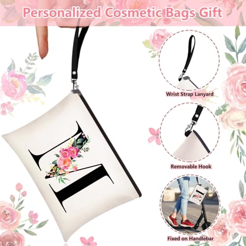 Personalized Canvas Tote Bag for Women - Monogrammed Gift for Bridesmaids