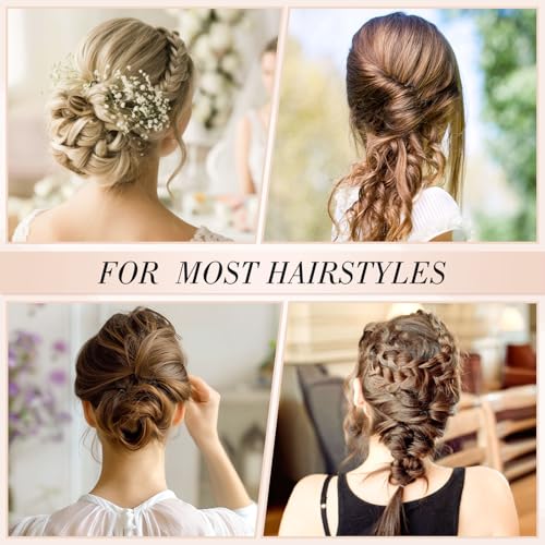 U Shaped Hair Pins 300 PCS Black Bobby Pins with Storage Box