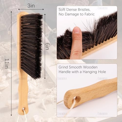 AUEAR Wood Dusting Brush - 11.4 Inch Multi-Purpose Cleaning Duster