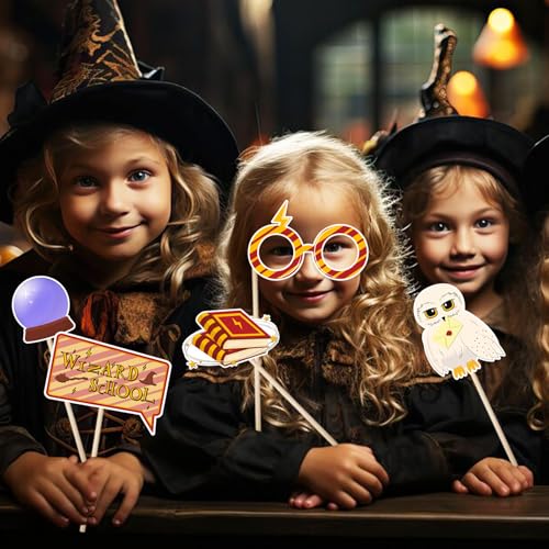25 Magical Wizard Photo Booth Props for Kids' Parties