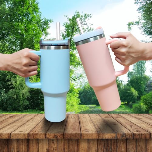 KUWSEIY Replacement Straws for Stanley 40 oz & 30 oz Tumblers, 6-Pack