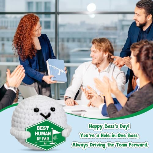 Crochet Golf Ball Gift – Unique Golf Gifts for Men & Women